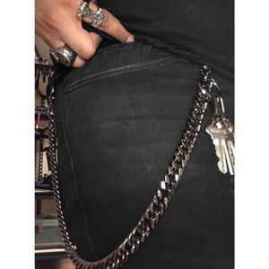Unisex Heavy Biker Trucker Keychain Wallet Chain